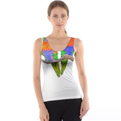 Parrots T-shirtcute Rainbow Loris - Lorikeet T-shirt Women s Basic Tank Top by EnriqueJohnson