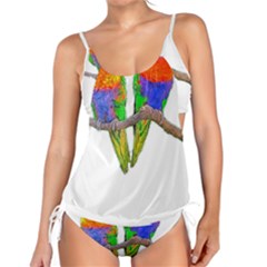 Parrots T-shirtcute Rainbow Loris - Lorikeet T-shirt Tankini Set by EnriqueJohnson