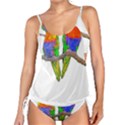 Parrots T-shirtcute Rainbow Loris - Lorikeet T-shirt Tankini Set View1