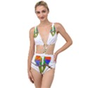 Parrots T-shirtcute Rainbow Loris - Lorikeet T-shirt Tied Up Two Piece Swimsuit View1