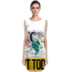 Peacock T-shirtnope Not Today Peacock 65 T-shirt Classic Sleeveless Midi Dress by EnriqueJohnson