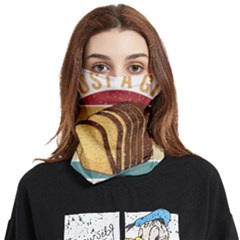 Bread Baking T- Shirt Funny Bread Baking Baker Crust A Girl Who Loves Bread Baking T- Shirt (1) Face Covering Bandana (two Sides) by JamesGoode