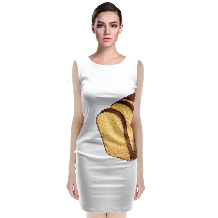 Bread Baking T- Shirt Funny Bread Baking Baker Crust A Girl Who Loves Bread Baking T- Shirt (2) Classic Sleeveless Midi Dress