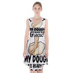 Bread Baking T- Shirt Funny Bread Baking Baker Crust A Girl Who Loves Bread Baking T- Shirt Racerback Midi Dress by JamesGoode