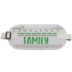 Faulkner Family Christmas T- Shirt Legend Faulkner Family Christmas T- Shirt Rounded Waist Pouch by ZUXUMI