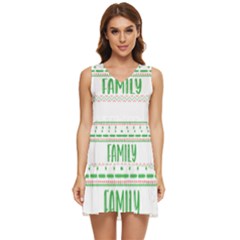 Faulkner Family Christmas T- Shirt Legend Faulkner Family Christmas T- Shirt Tiered Sleeveless Mini Dress by ZUXUMI