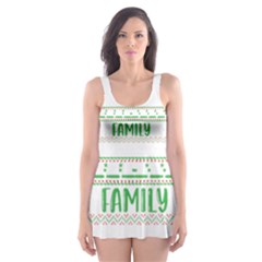 Faulkner Family Christmas T- Shirt Legend Faulkner Family Christmas T- Shirt Skater Dress Swimsuit by ZUXUMI