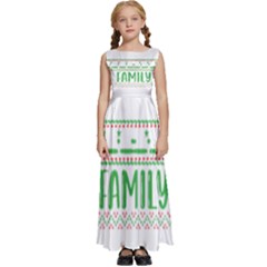 Faulkner Family Christmas T- Shirt Legend Faulkner Family Christmas T- Shirt Kids  Satin Sleeveless Maxi Dress by ZUXUMI