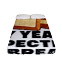 Bread Baking T- Shirt Funny Bread Baking Baker My Yeast Expecting A Bread T- Shirt (1) Fitted Sheet (Full/ Double Size) View1