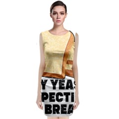 Bread Baking T- Shirt Funny Bread Baking Baker My Yeast Expecting A Bread T- Shirt (1) Sleeveless Velvet Midi Dress by JamesGoode