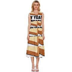 Bread Baking T- Shirt Funny Bread Baking Baker My Yeast Expecting A Bread T- Shirt (1) V-neck Drawstring Shoulder Sleeveless Maxi Dress by JamesGoode