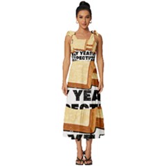 Bread Baking T- Shirt Funny Bread Baking Baker My Yeast Expecting A Bread T- Shirt (1) Tie-strap Tiered Midi Chiffon Dress by JamesGoode