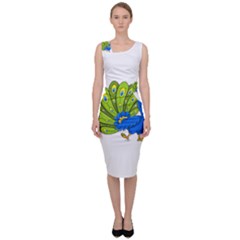 Peacock T-shirtsteal Your Heart Peacock 192 T-shirt Sleeveless Pencil Dress by EnriqueJohnson