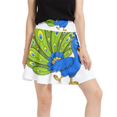 Peacock T-shirtsteal Your Heart Peacock 192 T-shirt Waistband Skirt by EnriqueJohnson