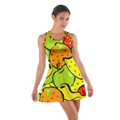 Fruit Food Wallpaper Cotton Racerback Dress by Dutashop