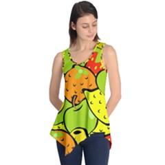 Fruit Food Wallpaper Sleeveless Tunic by Dutashop