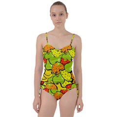 Fruit Food Wallpaper Sweetheart Tankini Set by Dutashop