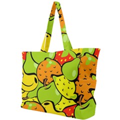 Fruit Food Wallpaper Simple Shoulder Bag by Dutashop