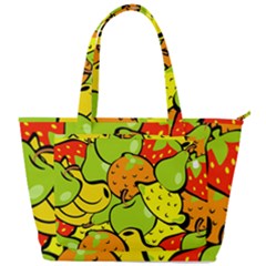 Fruit Food Wallpaper Back Pocket Shoulder Bag  by Dutashop