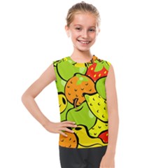 Fruit Food Wallpaper Kids  Mesh Tank Top by Dutashop