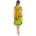 Fruit Food Wallpaper Knee Length Skater Dress With Pockets View4