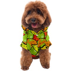 Fruit Food Wallpaper Dog Coat by Dutashop