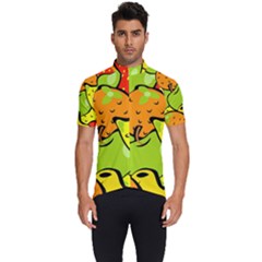 Fruit Food Wallpaper Men s Short Sleeve Cycling Jersey by Dutashop