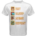 EAT SLEEP ANIME REPEAT Men s Cotton T-Shirt View1