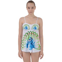 Peacock T-shirtsteal Your Heart Peacock 203 T-shirt Babydoll Tankini Set by EnriqueJohnson