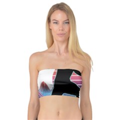 Fencing Funny T- Shirt Fencing Sport Fencing T- Shirt (1) Bandeau Top by ZUXUMI