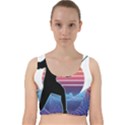 Fencing Funny T- Shirt Fencing Sport Fencing T- Shirt (1) Velvet Racer Back Crop Top View1