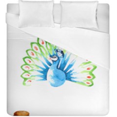 Peacock T-shirtsteal Your Heart Peacock 203 T-shirt Duvet Cover Double Side (king Size) by EnriqueJohnson