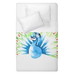 Peacock T-shirtsteal Your Heart Peacock 203 T-shirt Duvet Cover Double Side (single Size) by EnriqueJohnson