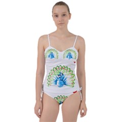 Peacock T-shirtsteal Your Heart Peacock 203 T-shirt Sweetheart Tankini Set by EnriqueJohnson