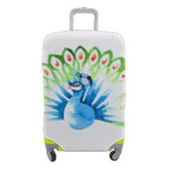 Peacock T-shirtsteal Your Heart Peacock 203 T-shirt Luggage Cover (small) by EnriqueJohnson