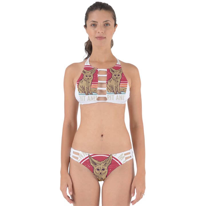 Fennec Fox T- Shirt Fennec Fox Is My Spirit Animal T- Shirt Perfectly Cut Out Bikini Set