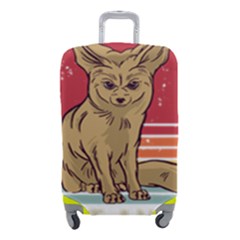 Fennec Fox T- Shirt Fennec Fox Is My Spirit Animal T- Shirt Luggage Cover (small) by ZUXUMI