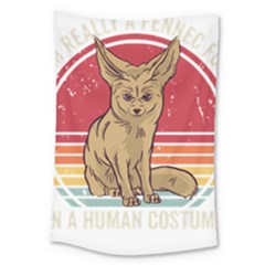 Fennec Fox T- Shirt Im Really A Fennec Fox T- Shirt Large Tapestry by ZUXUMI