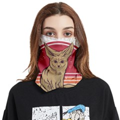 Fennec Fox T- Shirt Im Really A Fennec Fox T- Shirt Face Covering Bandana (two Sides) by ZUXUMI