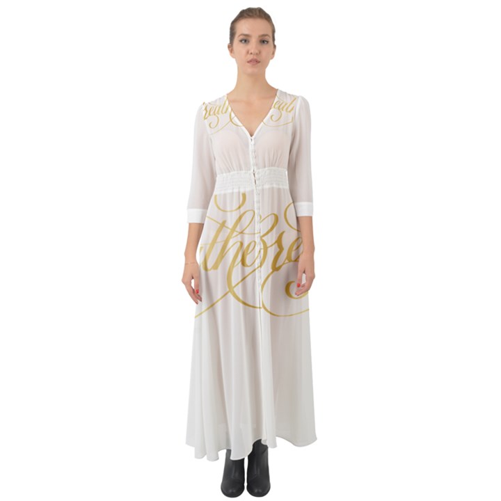 Breathe T- Shirt Breathe In Gold T- Shirt Button Up Boho Maxi Dress