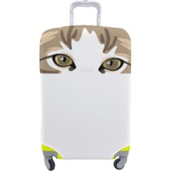 Peeking Cat T-shirtpeeking Cute Cat T-shirt Luggage Cover (large) by EnriqueJohnson