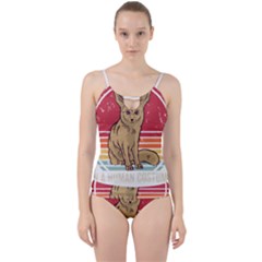 Fennec Fox T- Shirt Im Really A Fennec Fox T- Shirt Cut Out Top Tankini Set by ZUXUMI