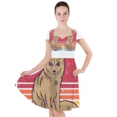 Fennec Fox T- Shirt Im Really A Fennec Fox T- Shirt Cap Sleeve Midi Dress by ZUXUMI