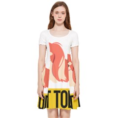 Pekingese T-shirtnope Not Today Pekingese 04 T-shirt Inside Out Cap Sleeve Dress by EnriqueJohnson