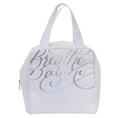 Breathe T- Shirt Breathe In Silver T- Shirt Boxy Hand Bag