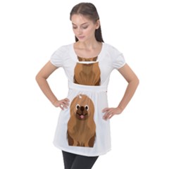 Pekingese T-shirtsteal Your Heart Pekingese 01 T-shirt Puff Sleeve Tunic Top by EnriqueJohnson