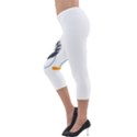 Pelican T-shirtwhite Look Calm Pelican 08 T-shirt (1) Lightweight Velour Capri Leggings  View3