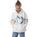 Pelican T-shirtwhite Look Calm Pelican 08 T-shirt Kids  Oversized Hoodie View1