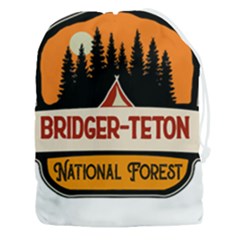 Bridger Teton T- Shirt Bridger Teton National Forest T- Shirt Drawstring Pouch (3xl) by JamesGoode