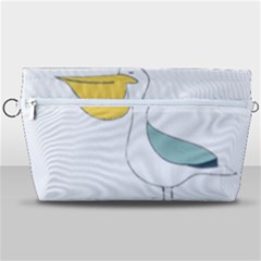 Pelican T-shirtwhite Look Calm Pelican 17 T-shirt (1) Handbag Organizer by EnriqueJohnson